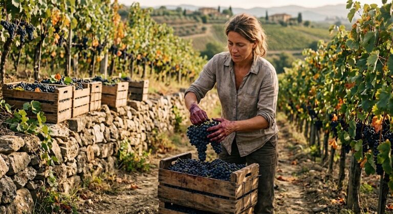 The Bread of the Tuscan Grape Harvest